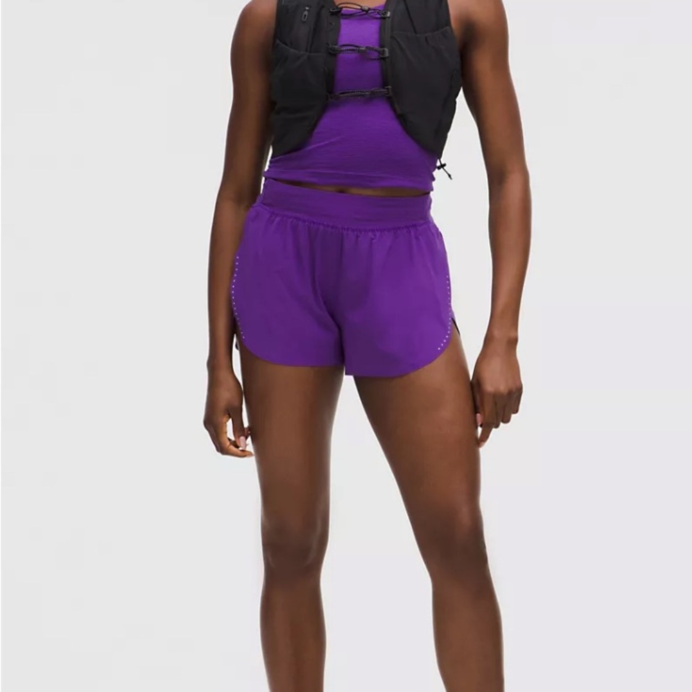 NWT Lululemon Fast and Free High Rise 3” Running Shorts XS